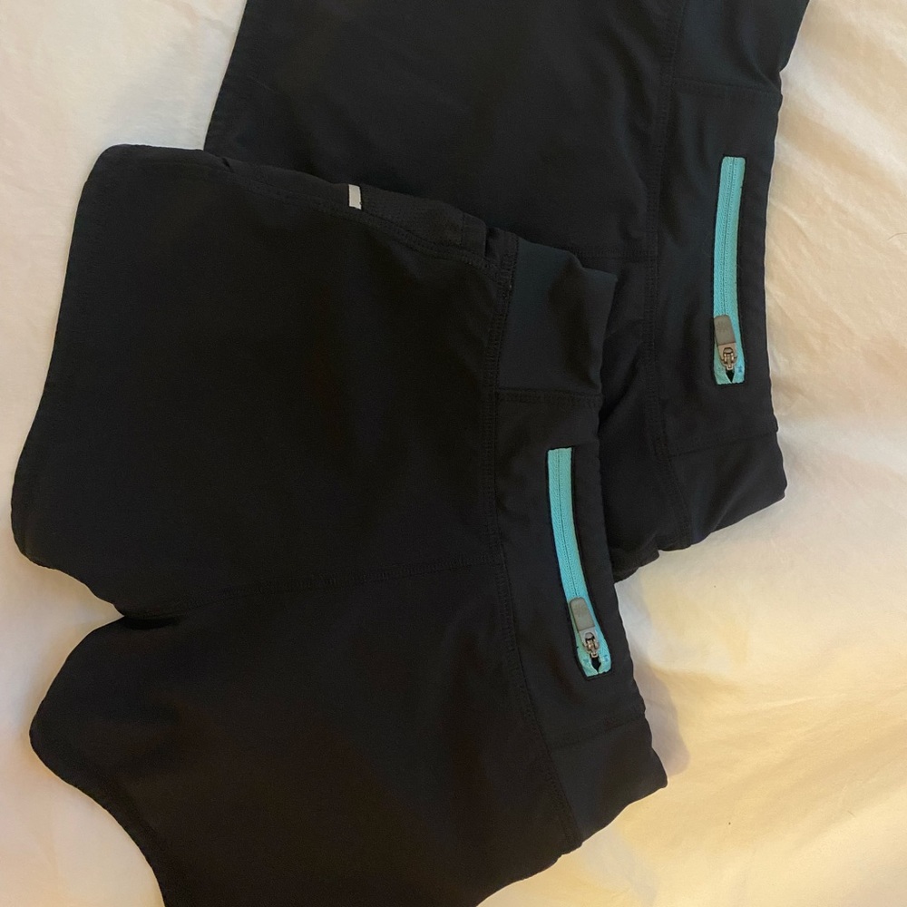 Athleta girls shorts size xs/6- set of 2